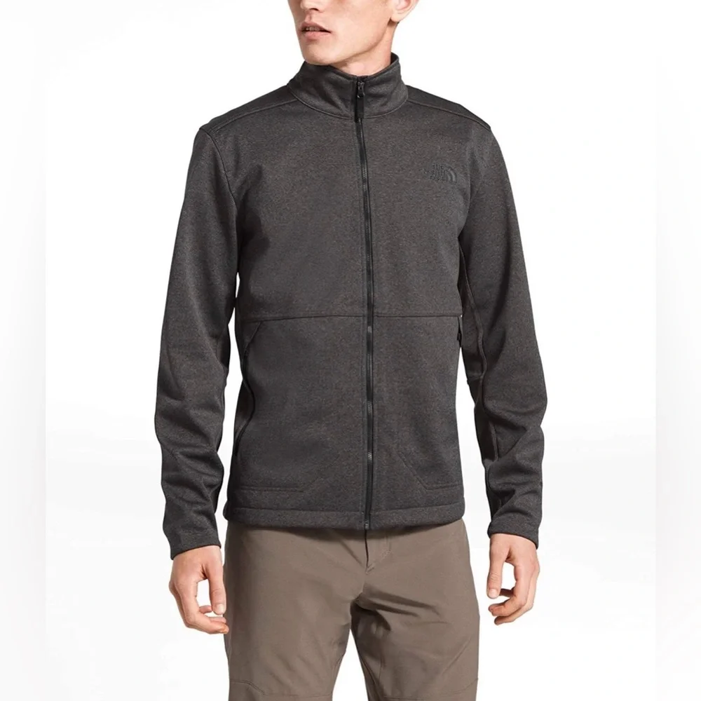 The North Face Apex Canyonwall Softshell Jacket Windwall Outdoor Hiking Full Zip